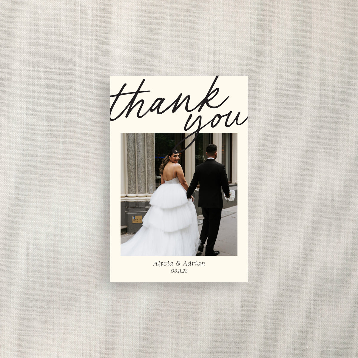 Alycia - Thank You Card