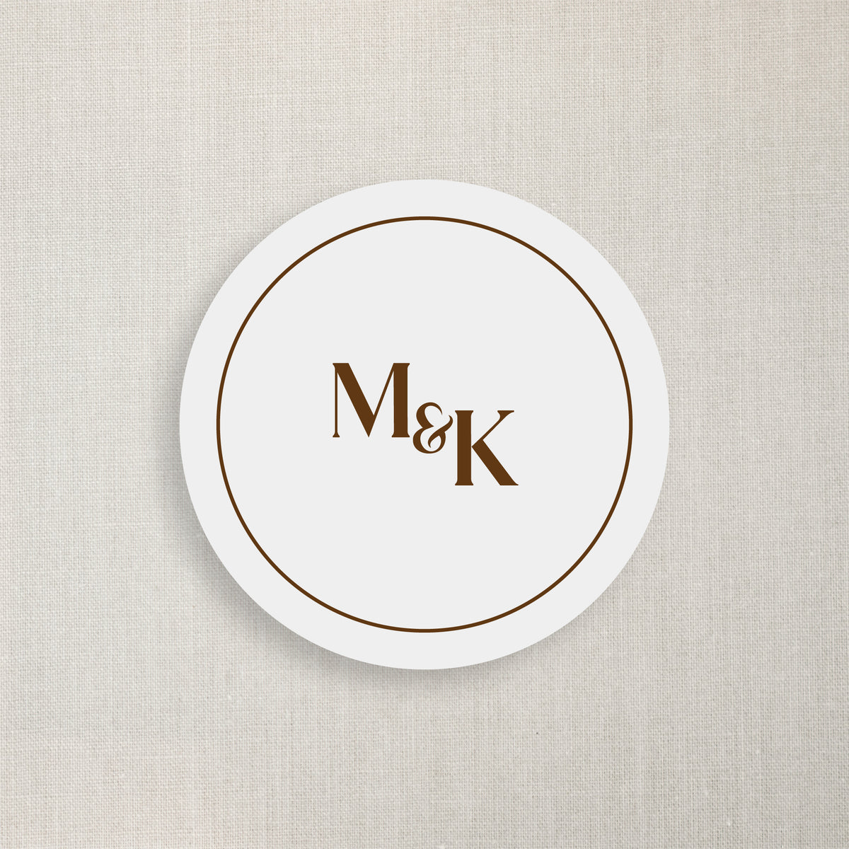 Initials - Coasters