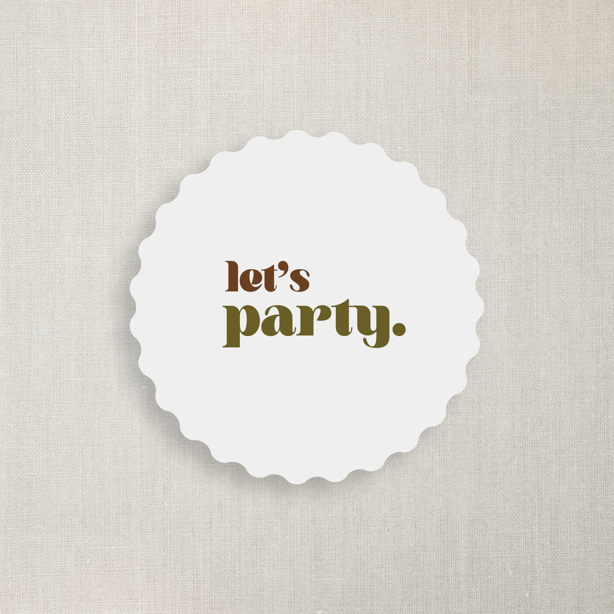 Let's Party - Coasters