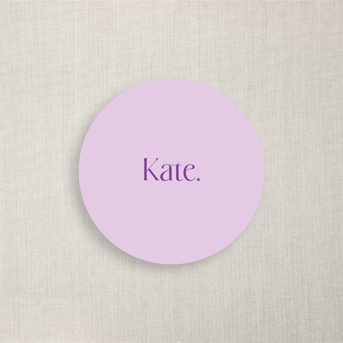 Kate - Name Place Card