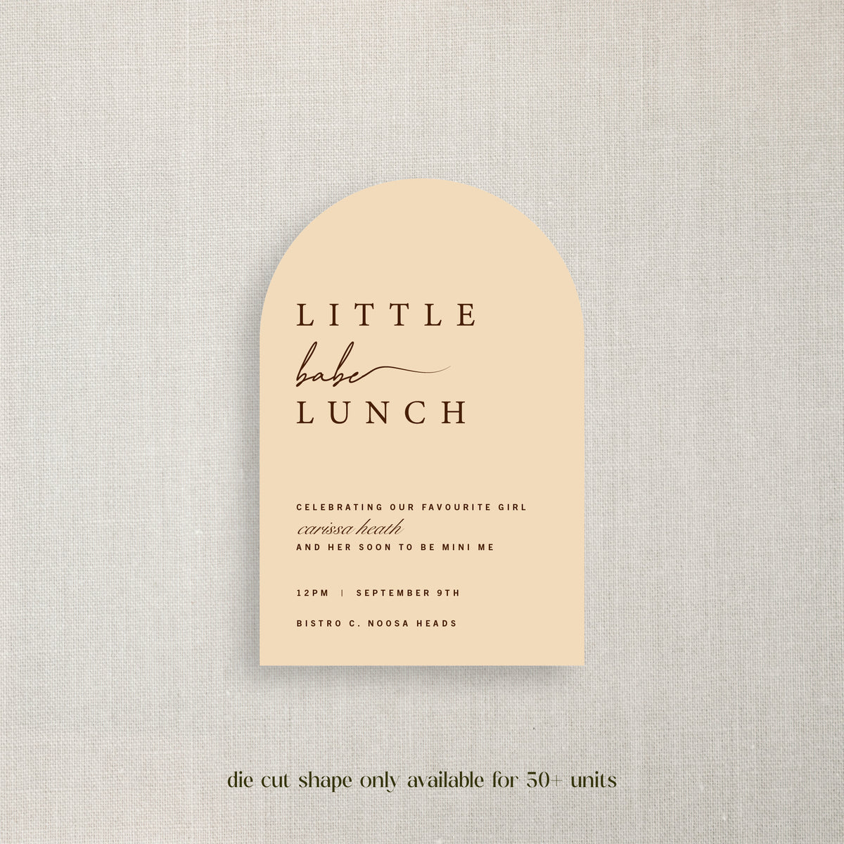 Little Babe Lunch - Baby Shower