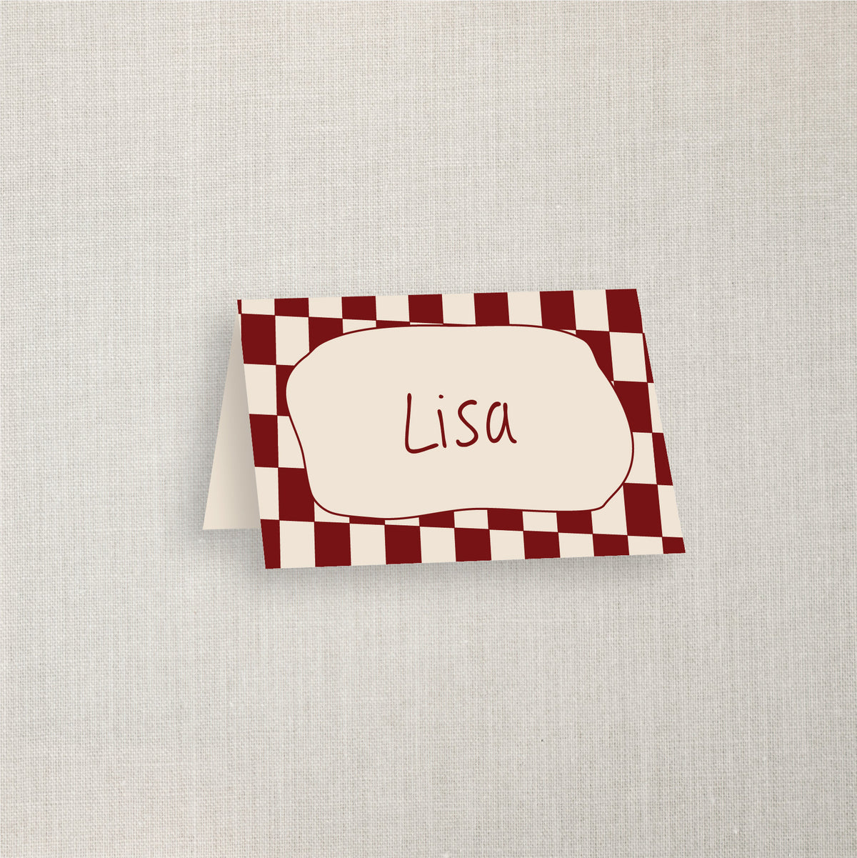 Lisa - Name Place Card