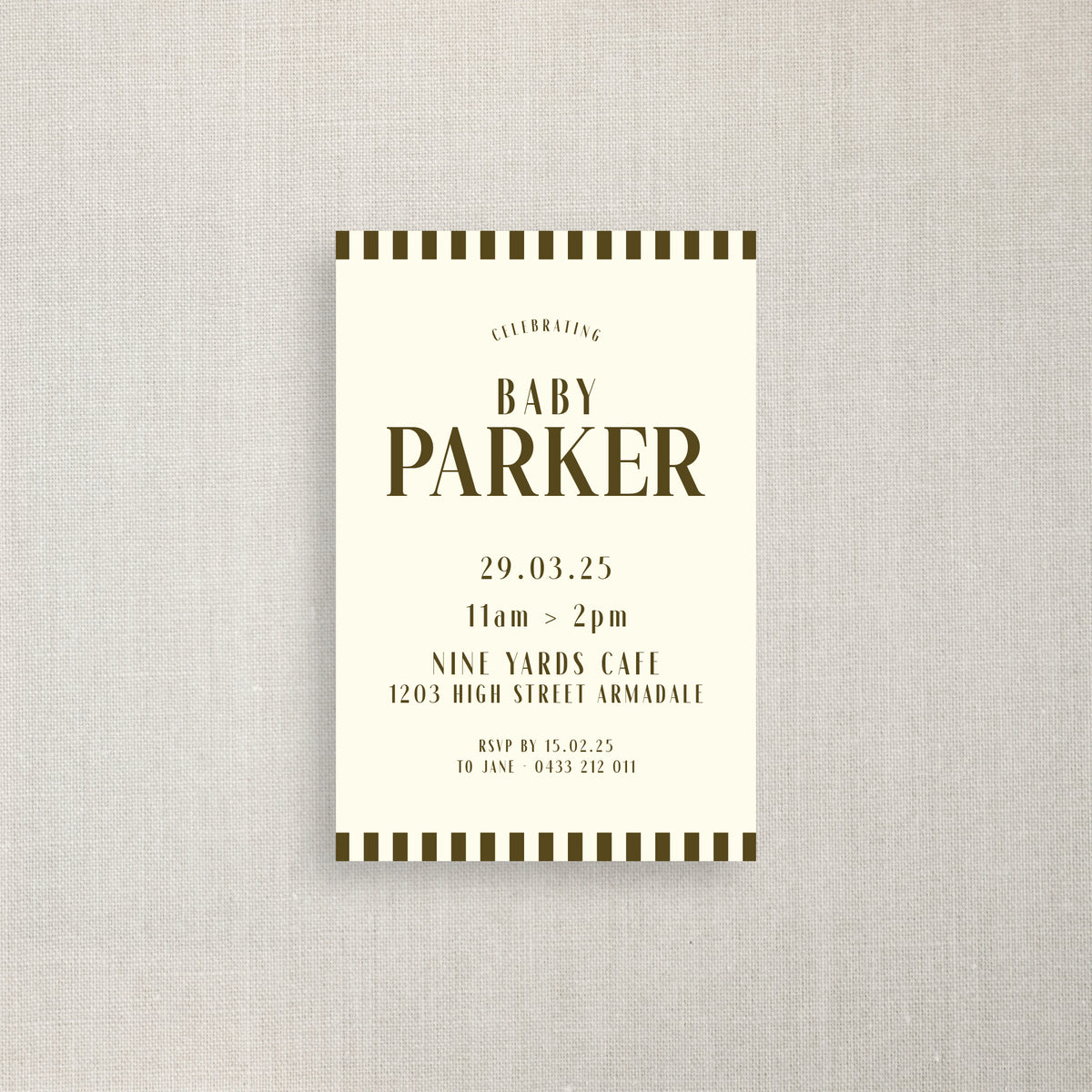 Parker - Baby Shower