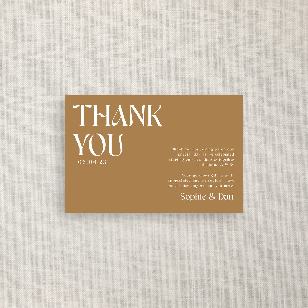 Sophie - Thank You Card