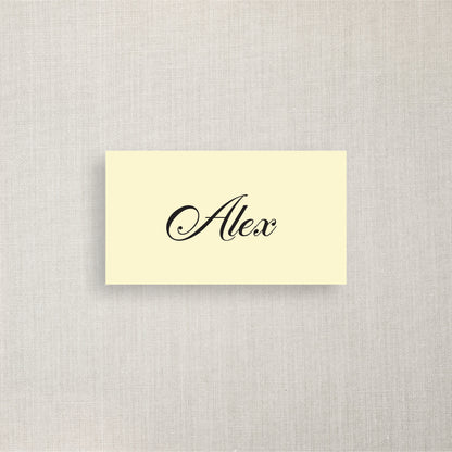 Alex - Name Place Card