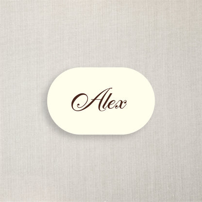 Alex - Name Place Card