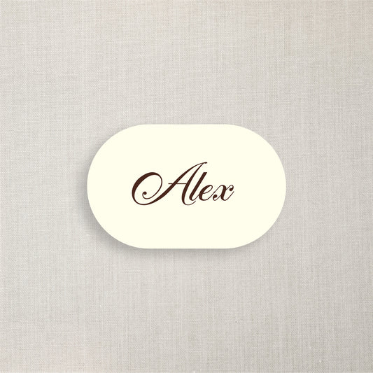 Alex - Name Place Card