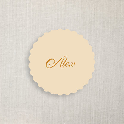 Alex - Name Place Card