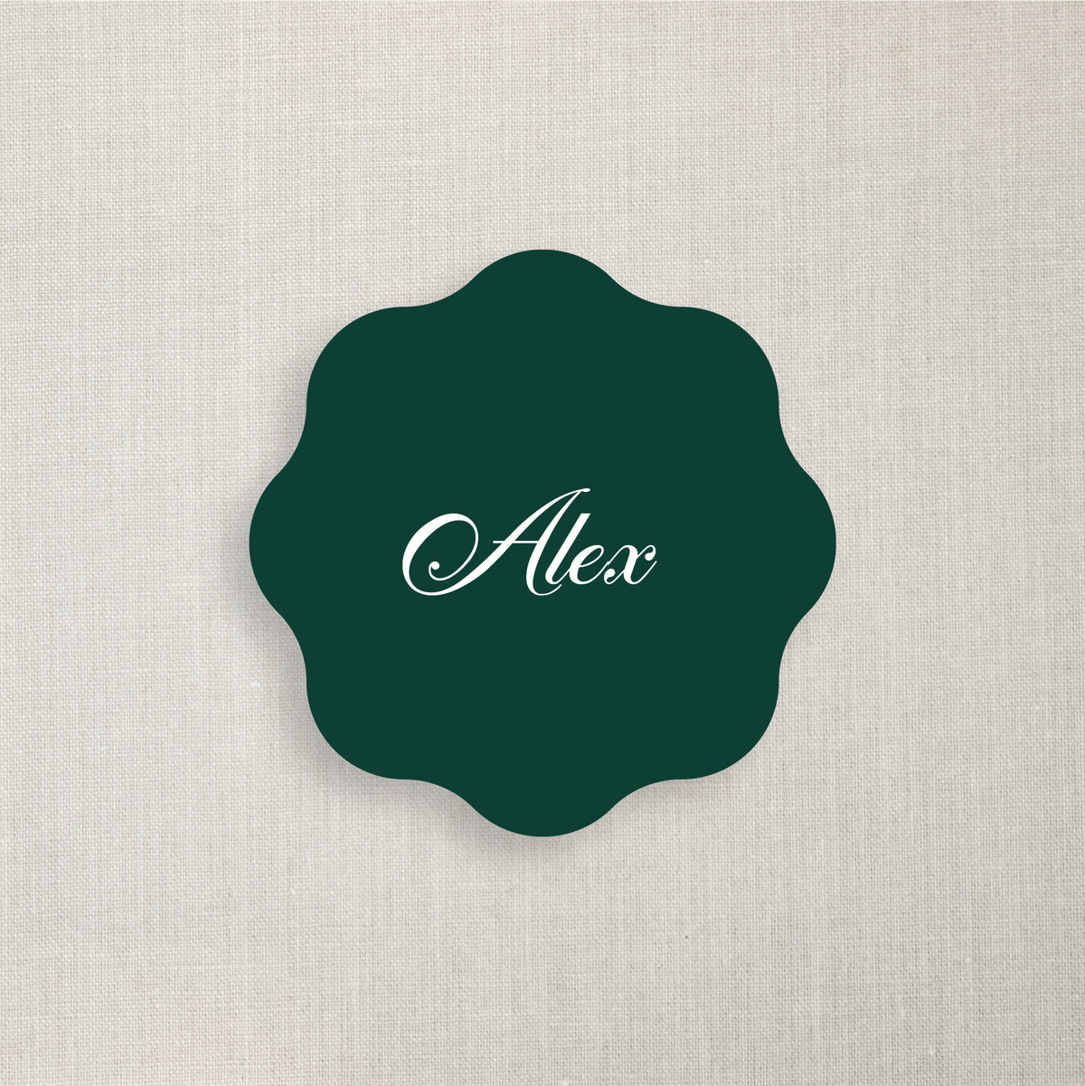 Alex - Name Place Card