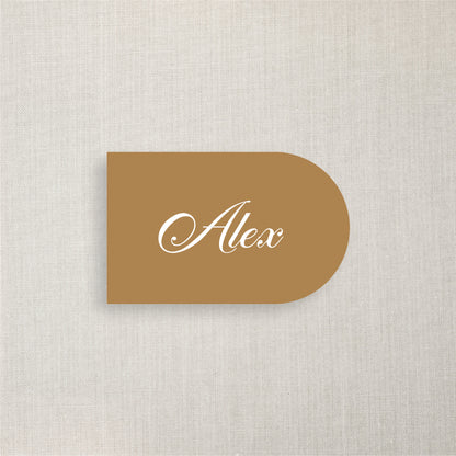Alex - Name Place Card