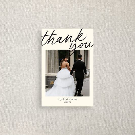 Alycia - Thank You Card