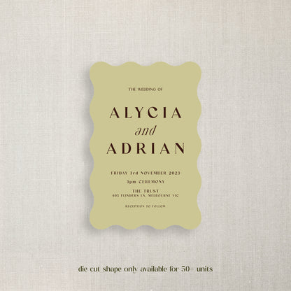 Alycia - Wedding Invitation