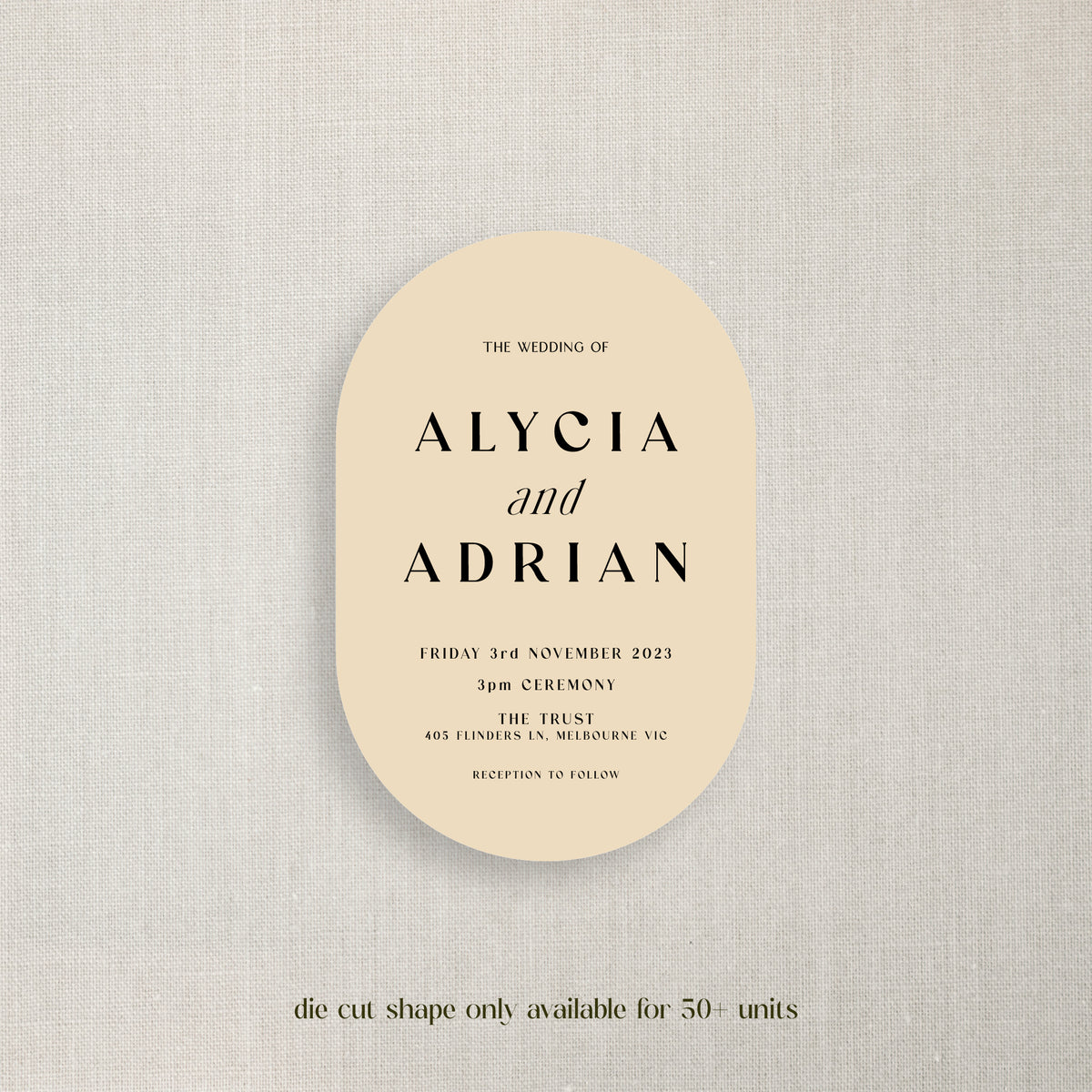 Alycia - Wedding Invitation