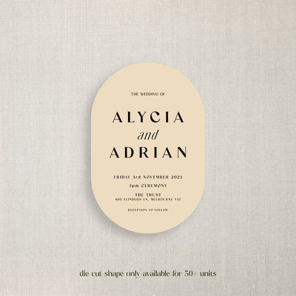 Alycia - Wedding Invitation