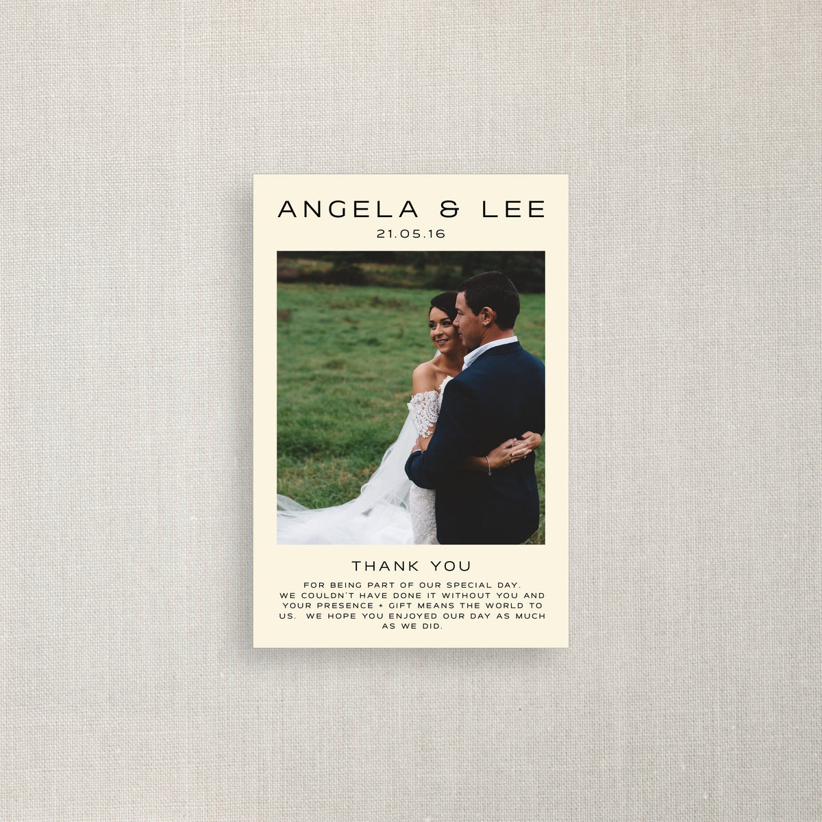 Angela - Thank You Card