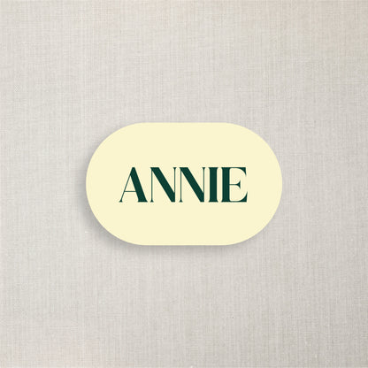 Annie - Name Place Card