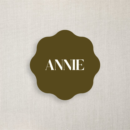 Annie - Name Place Card