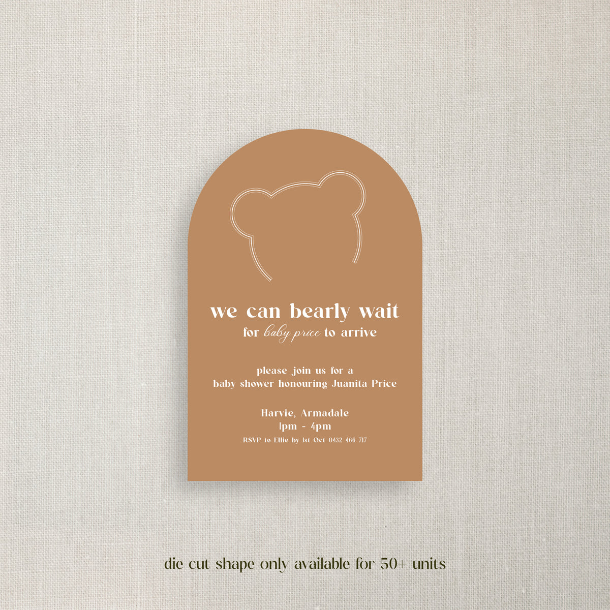Bearly Wait - Baby Shower