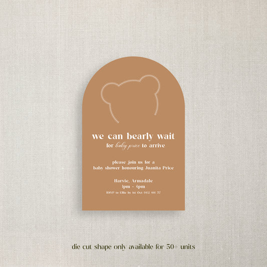 Bearly Wait - Baby Shower