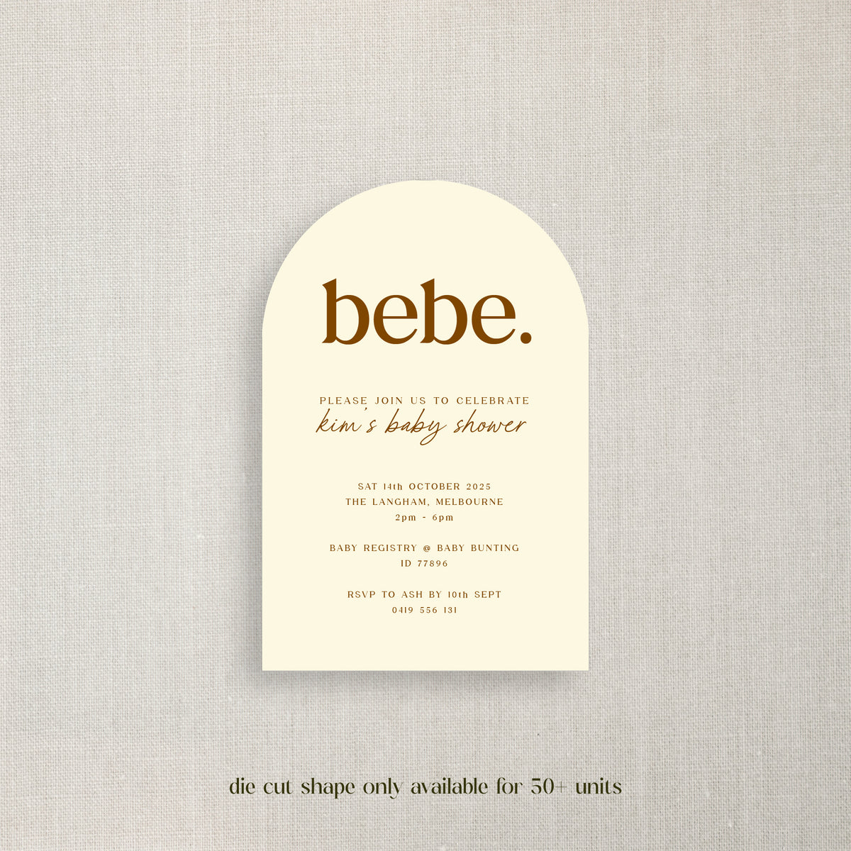 Bebe - Baby Shower