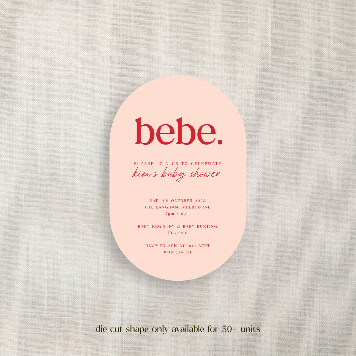 Bebe - Baby Shower