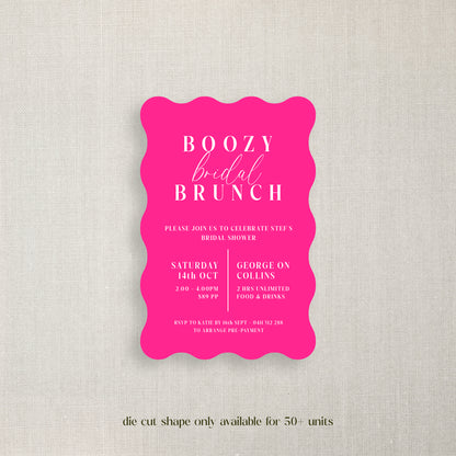 Boozy - Bridal Shower