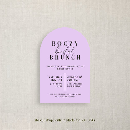 Boozy - Bridal Shower
