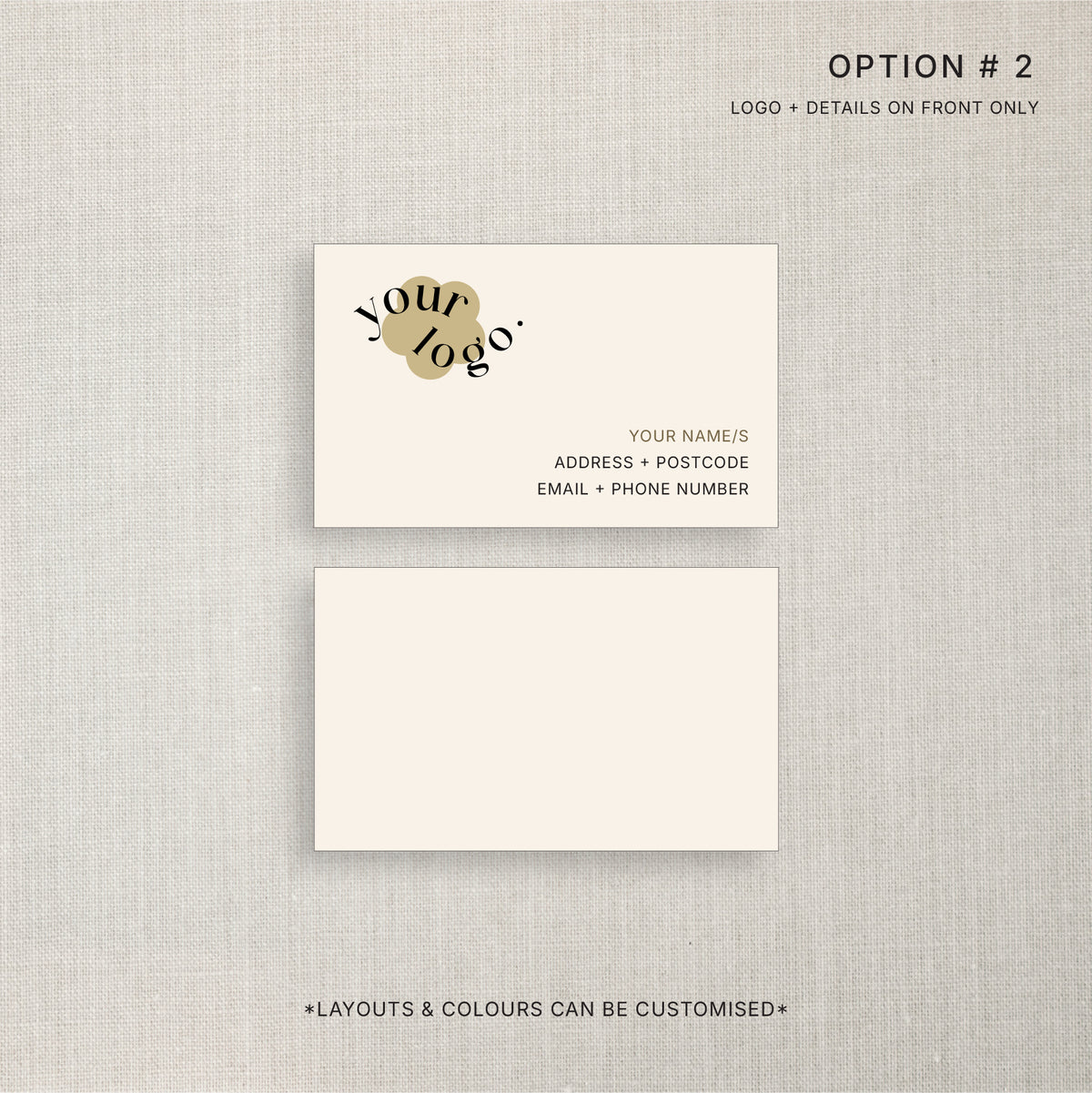 Standard & Premium - Business Cards