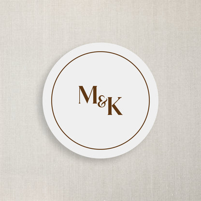 Initials - Coasters