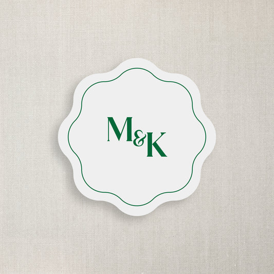 Initials - Coasters