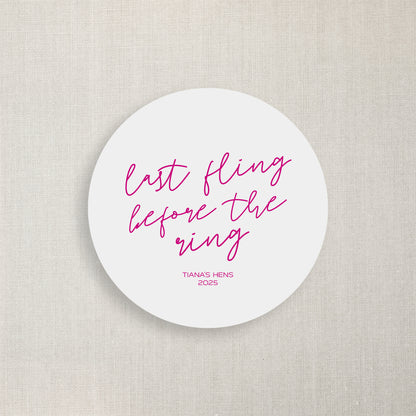 Last Fling - Coasters