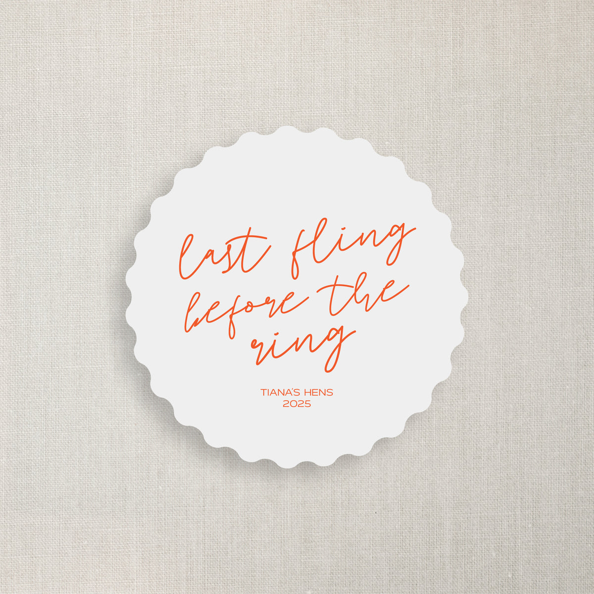 Last Fling - Coasters