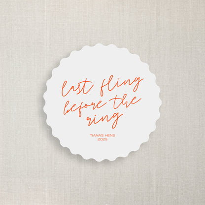 Last Fling - Coasters