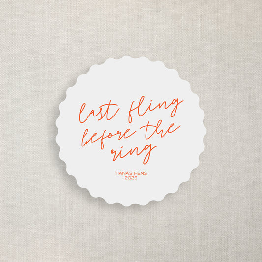 Last Fling - Coasters