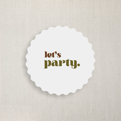 Let's Party - Coasters