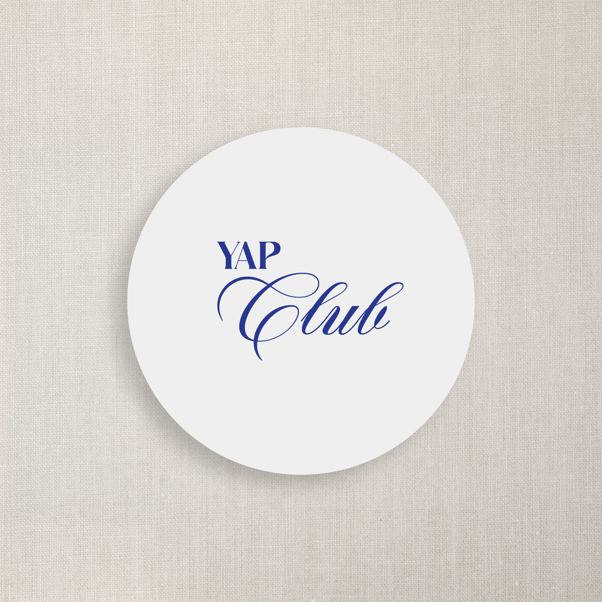 Yap Club - Coasters