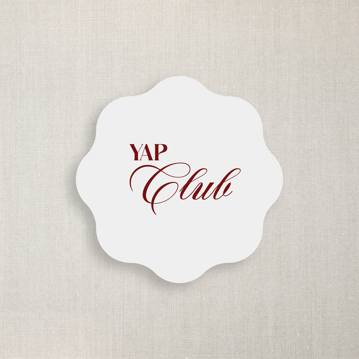 Yap Club - Coasters