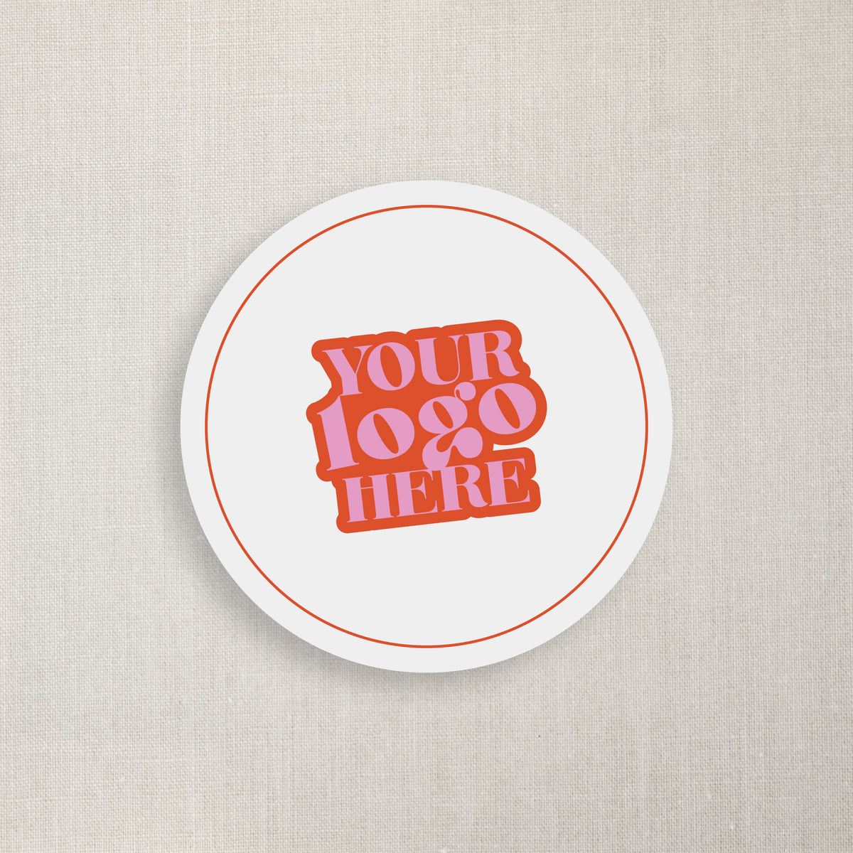Custom Logo - Coasters