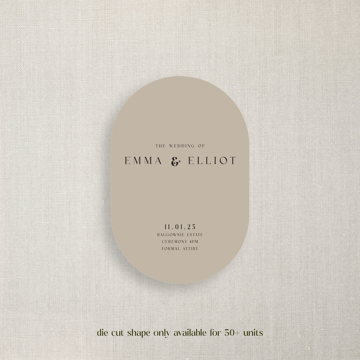 Emma - Wedding Invitation