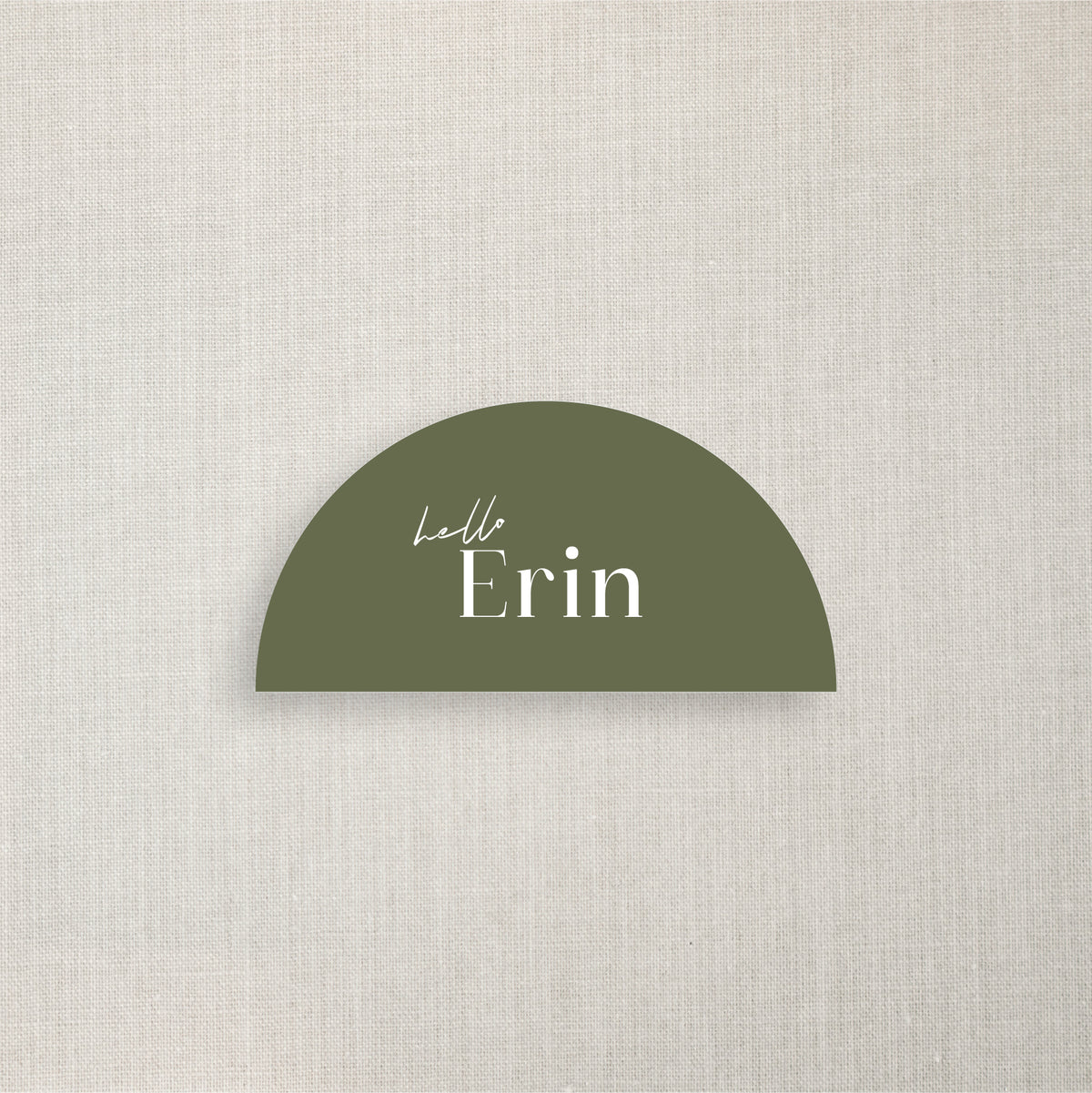 Erin - Name Place Card