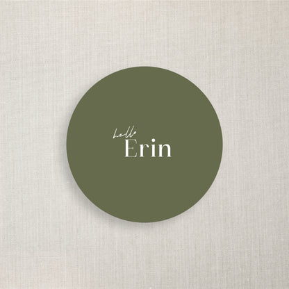 Erin - Name Place Card