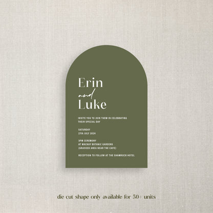 Erin - Wedding Invitation