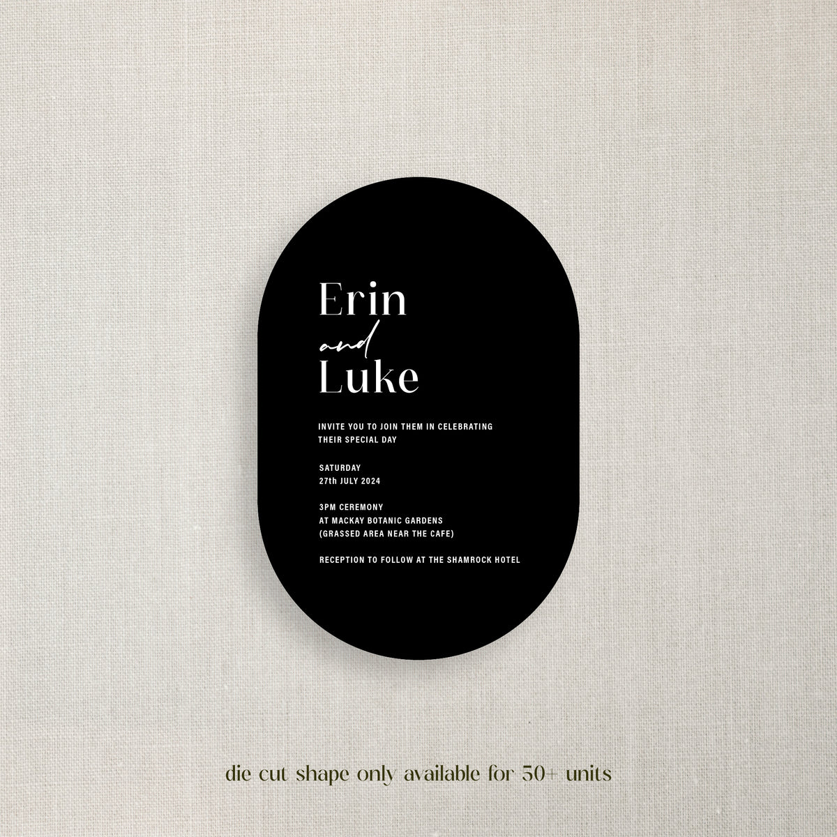 Erin - Wedding Invitation