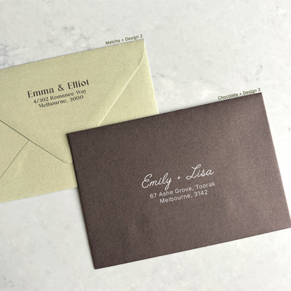 PRINTED Envelopes