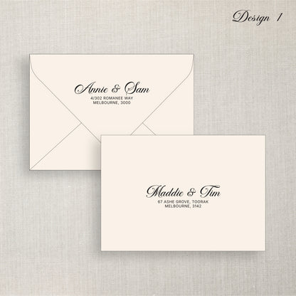 PRINTED Envelopes