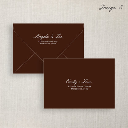 PRINTED Envelopes