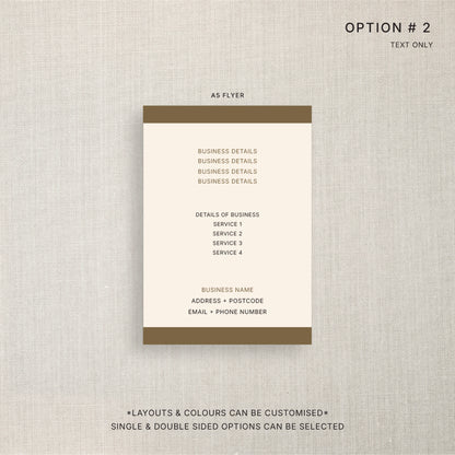 A5 - Flyer
