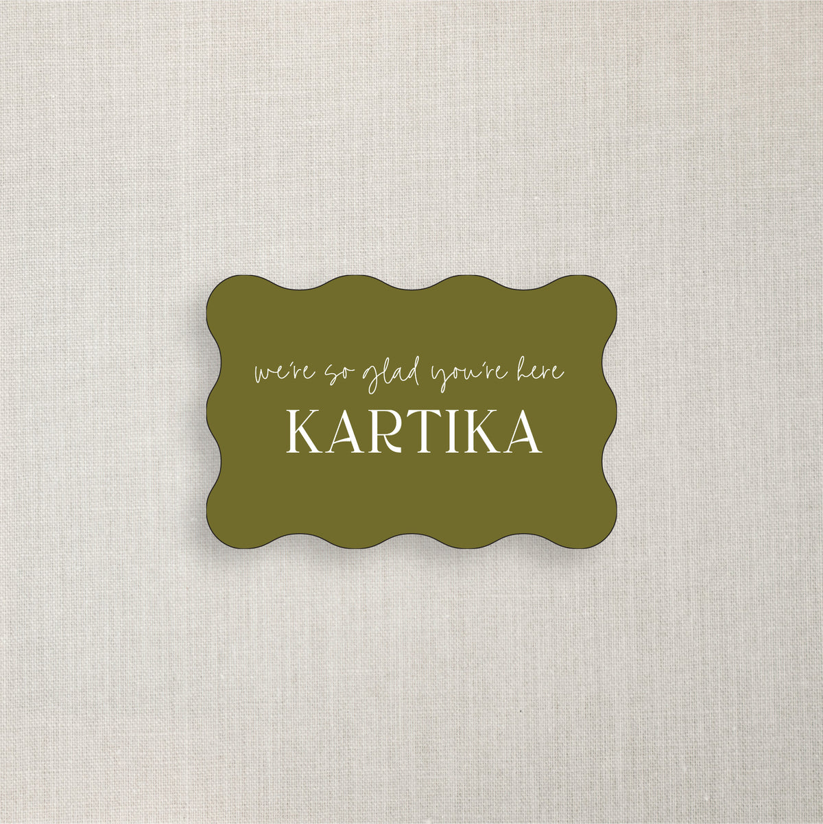 Kartika - Name Place Card