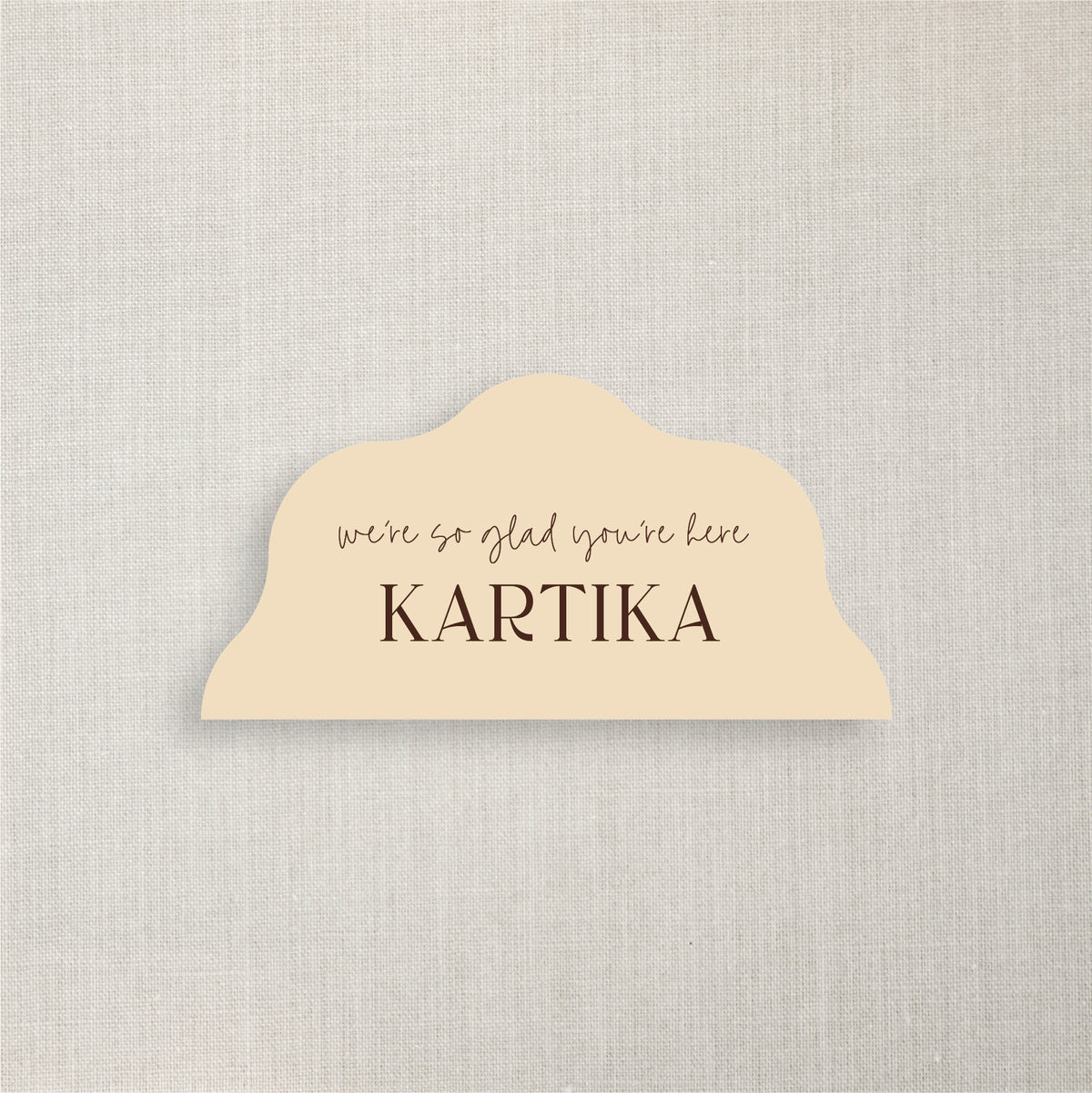 Kartika - Name Place Card