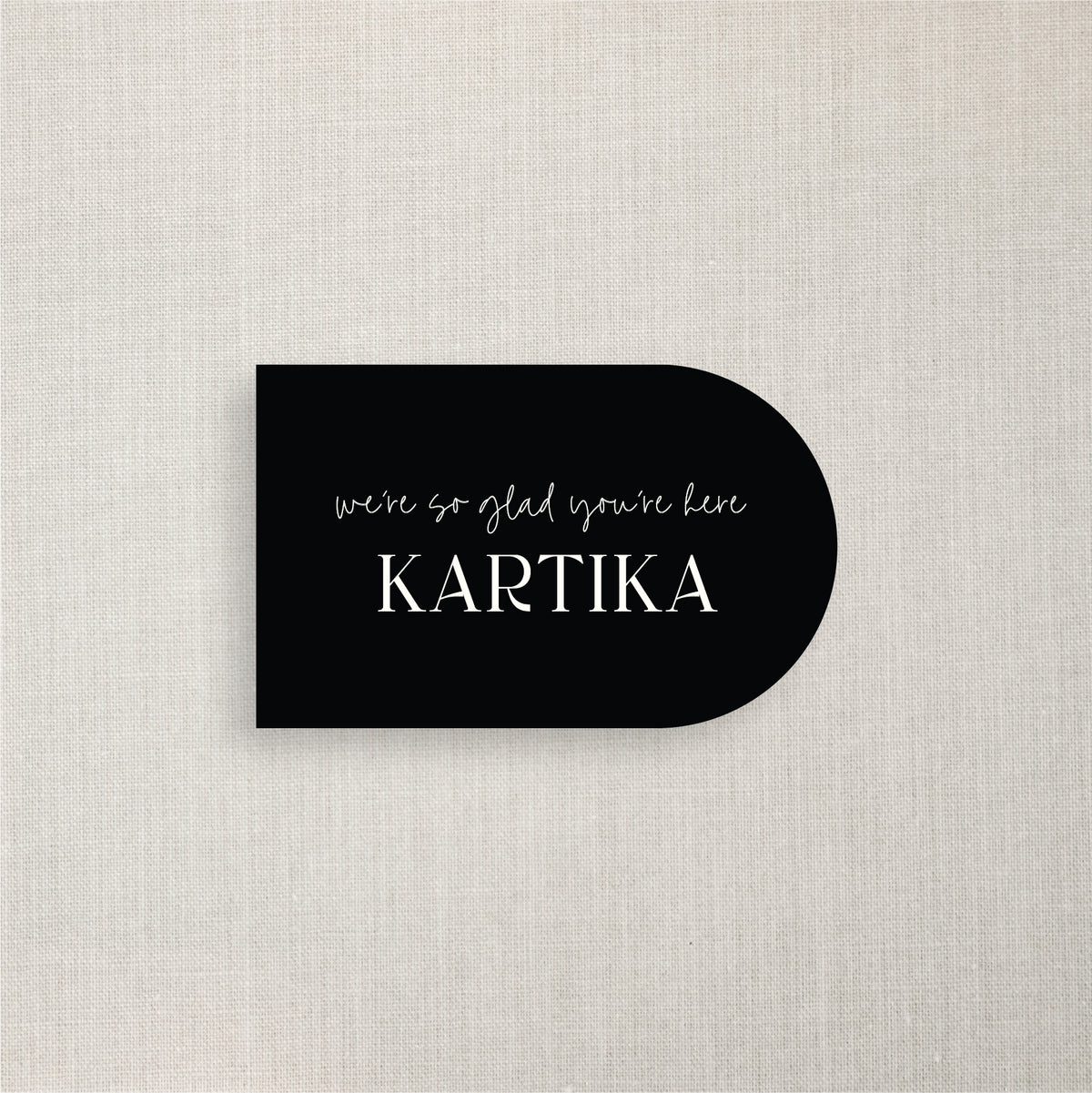 Kartika - Name Place Card